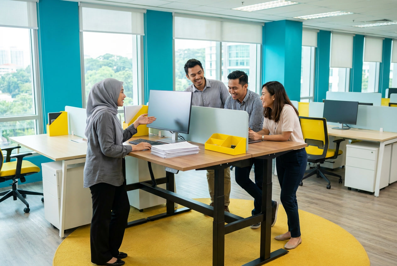 The Payje team working together